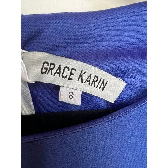 GRACE KARIN Chiffon Dresses Flutter Sleeve Dress - Picture 3 of 6